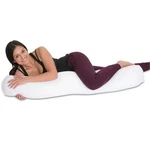 Living Health Products Lrgmbr-cov-white Microbead Body Pillow Mooshi Squish.... Fixed Price $43.10.