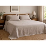Restoration Hardware Stonewashed Belgian Linen King Size Sheet. Fixed Price $89.00.