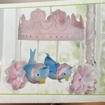 Disney Cinderella Musical Mobile Baby Crib Crown Flowers Birds Pink Hard To Find. Fixed Price $105.99.