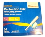 Walgreens Multipack Light Regular Super Plastic Applicator Tampons 36 Unscented. Fixed Price $18.99.