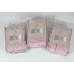 Thatch Home Euro Sham 26X26 Dusty Red White Ticking Stripe Quilted Set Of 3. Fixed Price $39.97.