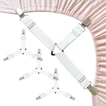 Bed Sheet Straps, Upgrade Fitted Holders For Corners, Non Slip. Fixed Price $13.87.