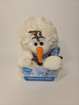 Nwt Disney Olaf Frozen Hide Away Pets Pillow Plush Polyester White 14". Fixed Price $8.18.