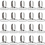 Raytour 40 Men Suspender Clips Metal Sheet Pieces, Silver. Fixed Price $17.99.