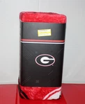 Ncaa Georgia Bulldogs 50"X60" Holiday Blanket Pegasus Sports 100% Polyester. Fixed Price $47.96.