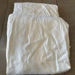 Pottery Barn Riley Headboard Slipcover Ivory Linen Twin Imperfect. Fixed Price $29.00.