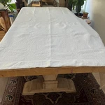 Real Simple Cotton Textured Bedspread Coverlet 90" 78" Quilted Bedcover. Fixed Price $56.00.