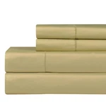 Celeste Home 610 Thread Count Pima Cotton Sheet Set, Queen, Pistachio. Fixed Price $102.36.