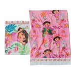 Y2K Dora The Explorer "2010" Toddler 3-PIECE Pink Bedding Set Nickelodeon. Fixed Price $18.00.