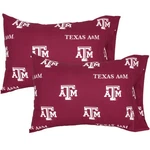 College Covers Everything Comfy Texas A&m Aggies Pillowcase Pair, Standard, 2.... Fixed Price $39.76.