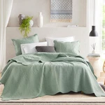 Madison Park Queen Quilt Set Damask Coverlet For Size Bed, Cottage. Fixed Price $117.99.
