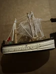 Nautical Design Sailboat Ship Model Fridge Refrigerator Kitchen Magnet. Fixed Price $14.00.