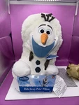 Nwt Disney Olaf Frozen Hide Away Pets Pillow Plush Polyester White 14". Fixed Price $12.74.