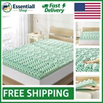 5-ZONE Aloe Infused Memory Foam Mattress Topper Ultimate Sleep Comfort. Fixed Price $29.44.