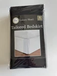 Lux Hotel Poly Tailored Style Bed Skirt With Classic 14 Inch Drop Lengt.... Fixed Price $19.00.