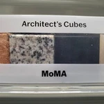 Moma Architect Cubes Set Of 8 Natural & Composite Material Design Blocks. Fixed Price $49.95.
