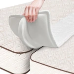 Asatdd Bed Bridge Twin Size To King Memory Foam Waterproof Mattress Gap. Fixed Price $37.41.