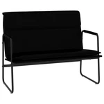 Bench Black Faux Leather, Metal, Plywood 39.4 25.2 31.5 In Vidaxl. Fixed Price $77.99.