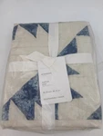 Pottery Barn Lucia Sham Euro Standard Quilted Pillow Cover Decorative Bedding. Fixed Price $39.99.