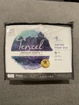 Purecare Elements Deluxe 100% Tencel Sheet Set Dove Gray, Queen Size, Silk-soft. Fixed Price $189.00.