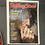 Rolling Stone March 2011 Issue 1127 Howard Stern Cover Spring Music Preview. Fixed Price $70.00.