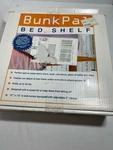Bunkpal Wood Shelf For Dorm Maple Finish Holds Up To 40 Lbs - Sale. Fixed Price $20.00.