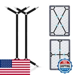 Nova Home Bed Sheet Holder Straps Adjustable Elastic Clips Nickel Clamps. Fixed Price $24.06.