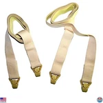 Crisscross Fitted Sheet Straps With Patented Gripper Clasps Stay-downs. Fixed Price $40.69.