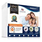 Premium Mattress Protector Cover By Cushybeds - Lab Tested 100% Waterproof. Fixed Price $14.00.