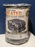 New Biddeford Microplush Heated Throw Electric Blanket Digital Control 50X62. Fixed Price $49.97.