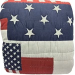 Pottery Barn American Flag Quilt Full Queen Reversible Patriotic Usa New. Fixed Price $249.99.