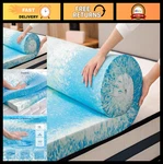 Full Size Gel Memory Foam Mattress Topper For Back Pain Relief. Fixed Price $81.99.