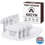 Akcyn Bed Holders For Corners 4-PACK Suspenders Sheets. Fixed Price $43.09.
