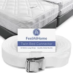 Feelathome Twin Bed Converter - To King Mattress Joiner, 33FT Long Connecti. Fixed Price $31.95.