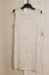 Vintage Carole Nightgown M Splatter Paint Sleeveless Sleepwear Usa Nwt. Fixed Price $33.29.