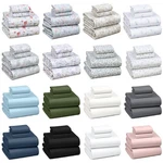 4 Piece 100% Cotton Set Deep Pocket 300 Thread Count Cozy Soft Bed. Fixed Price $67.99.