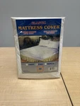New American Plastics Elastic Mattress Cover Protector Full Non Allergenic. Fixed Price $10.00.