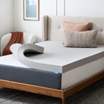 Lucid 4 Inch Bamboo Charcoal Infused Memory Foam Mattress Topper - Twin Xl Size. Fixed Price $137.35.