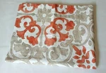 Winston Thomas White Peach & Beige Pillow Shams Cotton 19 X 25 Set Of Two. Fixed Price $13.68.