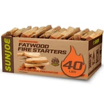 Sun Joe 40 Lb Fatwood Starter Sticks For Fireplace, & Pits Use. Fixed Price $79.97.