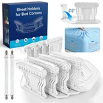 4PCS Bed Holder For Corners, Upgrade Fitted With Lock Strips, 2PCS Non.... Fixed Price $34.52.