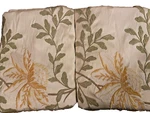 Martha Stewart Collection Veranda Vine King Pillow Sham Set Of 2 Very Good Cond. Fixed Price $25.00.