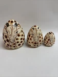 Giraffe Nesting 3 Dolls Hand Painted Wooden Cases 4 Lover Gift. Fixed Price $14.99.