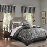 Madison Park Essentials Brystol 24 Piece Room Comforter All Season Bedding-set. Fixed Price $159.99.