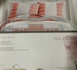 Jessica Simpson Lago Quilt Conde Coral Full/queen. Fixed Price $51.38.