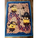 Minions Pirate Throw Blanket Blue Sherpa Fleece 60X35 Despicable Me Illumination. Fixed Price $18.00.