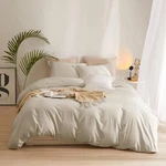 Amwan Beige Duvet Cover Twin Size Soft Microfiber Boho Tan Bedding Set .... Fixed Price $57.81.