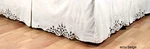 Creative Linens Battenburg Lace Ecru Beige Bedskirt Dust Ruffle Twin Full Cotton. Fixed Price $37.99.