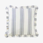 Hiend Accents Prescott Ruffle Euro Sham Navy Size 27" X New. Fixed Price $47.99.