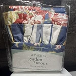Waverly Garden Room Table Topper X36 Cottagecore Masterpiece Blue Floral New. Fixed Price $22.00.